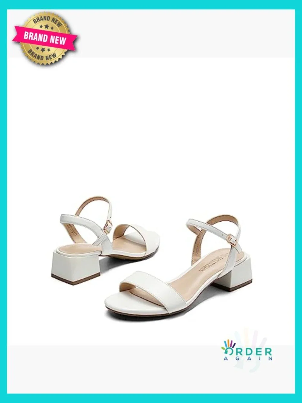 Women's Chunky Block Heel Sandals Open Toe Ankle Strap Party Dress Pumps